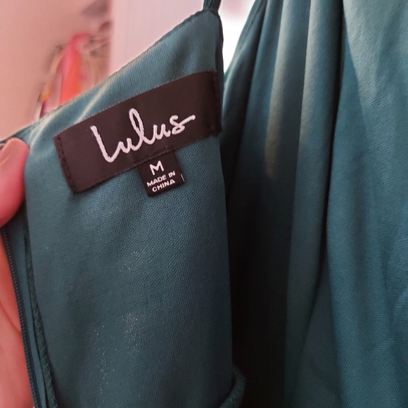 Emerald Green Lulus Dress - Picture 5 of 5